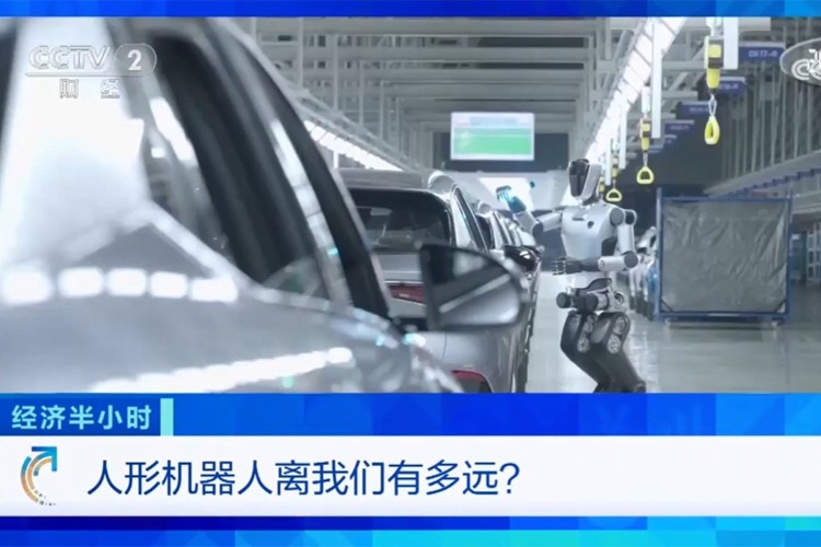 中央电视台《经济半小时》栏目对milan米兰机器人的专题报道